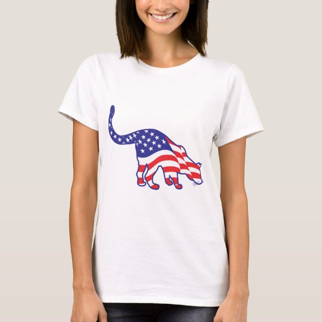 4 juli Kattunge T Shirt (Framsida)