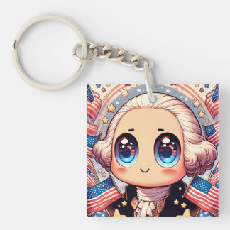 4 juli Kawaii George Washington