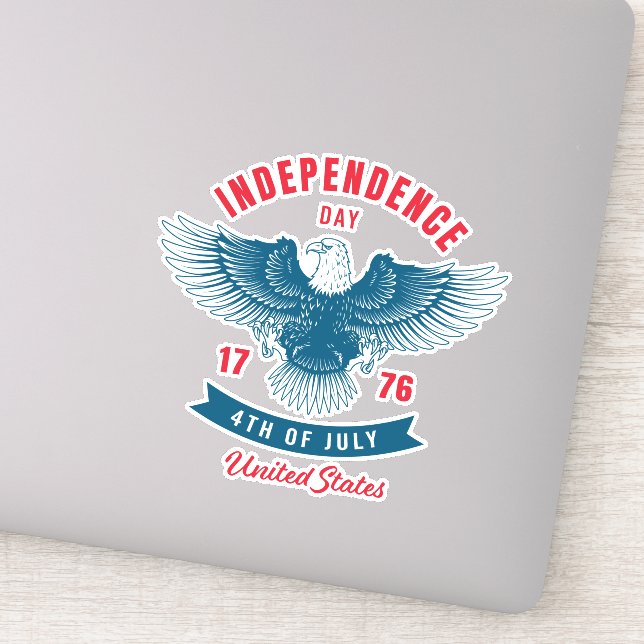 4 juli klistermärken (Detalj)