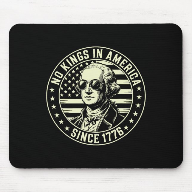 4 juli: Kung i Amerika George Washington Musmatta (Framsidan)