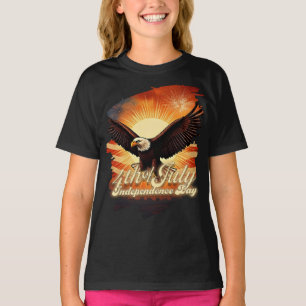 4 juli – Majestätisk Örn & Eldshow Tribute🦅 T Shirt