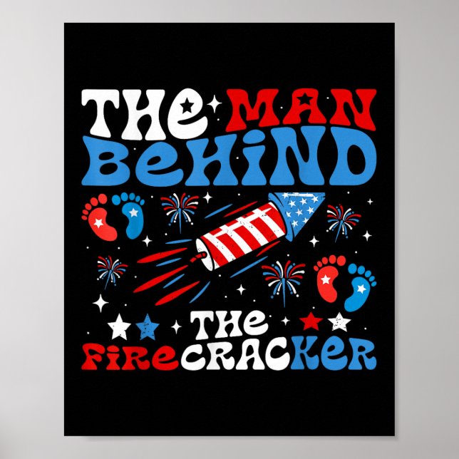 4 juli mannen bakom smällkaramellen rolig P Poster (Framsidan)