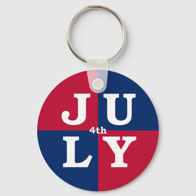 4 juli nyckelring (Framsida)