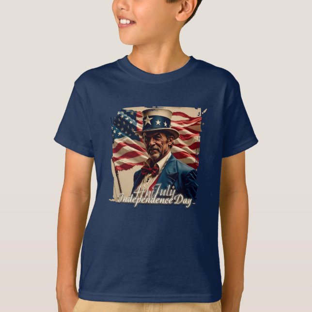 4 juli – oberoendets anda t shirt (Framsida)