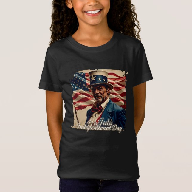 4 juli – oberoendets anda t shirt (Framsida)