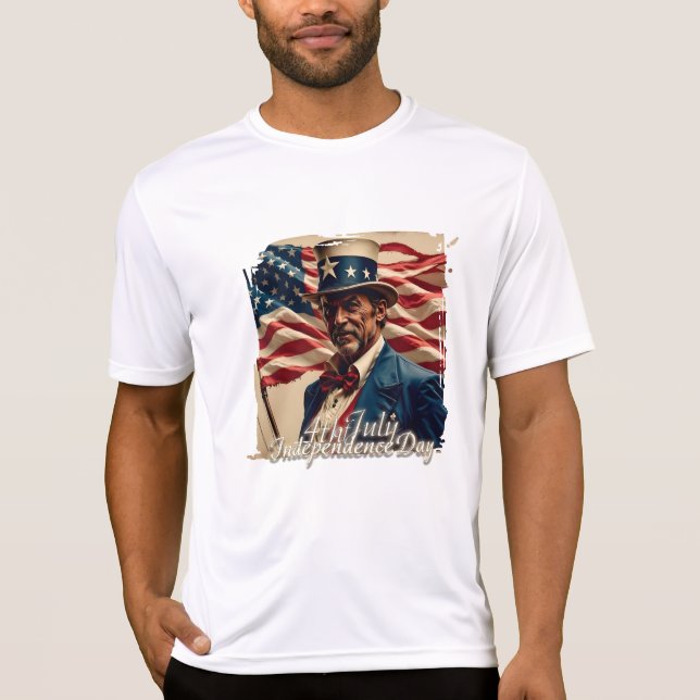 4 juli – oberoendets anda t shirt (Framsida)