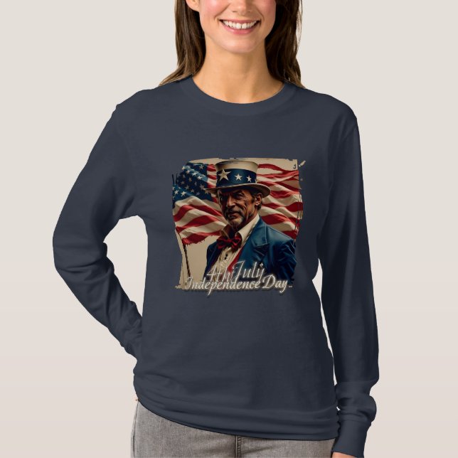 4 juli – oberoendets anda t shirt (Framsida)