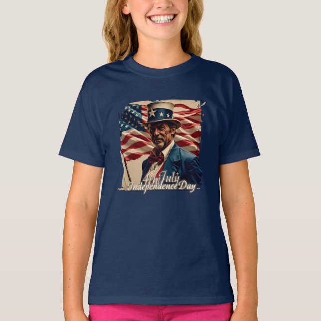 4 juli – oberoendets anda t shirt (Framsida)