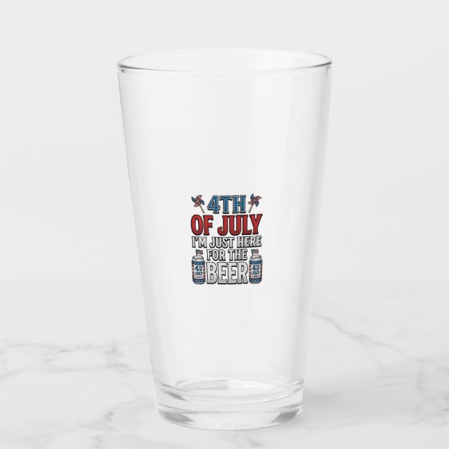 4 juli ölfest patriotisk skjorta design_1 glaskopp (Framsida)