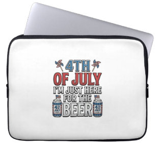 4 juli ölfestiv patriotskt tröjdesign_1 laptop fodral