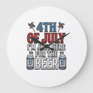 4 juli ölfestiv patriotskt tröjdesign_1 stor klocka