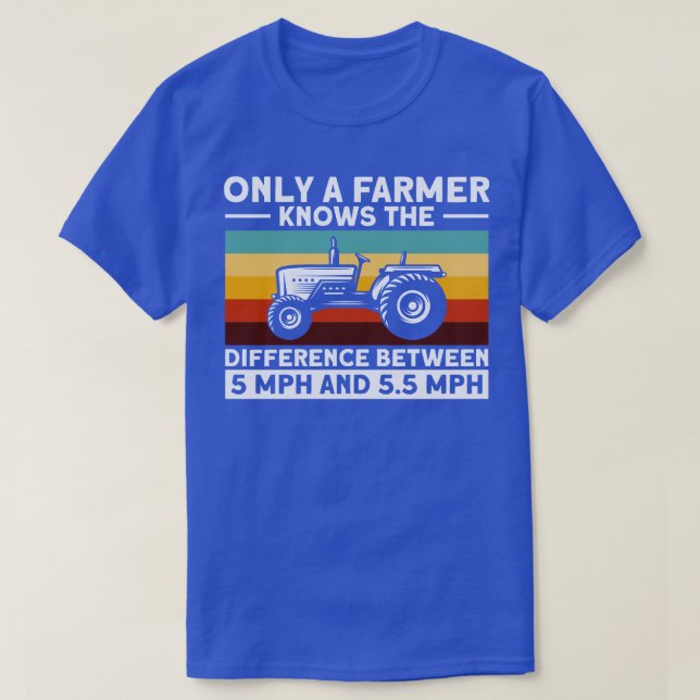 4 juli Patriotic Farming (2) T Shirt (Design framsida)