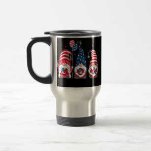 4 juli: Patriotic Gnomes Sommaren USA Resemugg
