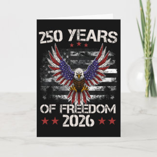 4 juli patriotisk 250-årsjubileum 250 år kort