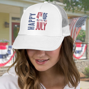 4 juli patriotisk USA amerikansk flagga Keps