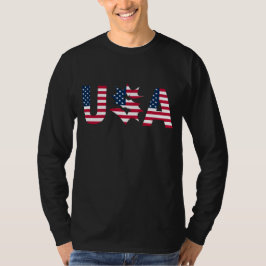 4 juli patriotisk USA amerikansk flagga stjärna fe T Shirt