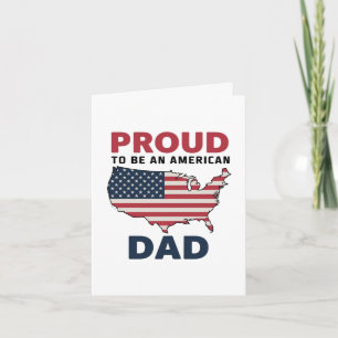 4 juli Patriotiska Fars dag Helgkort