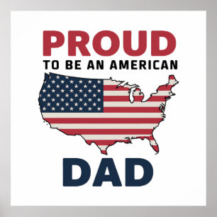 4 juli Patriotiska Fars dag  Poster