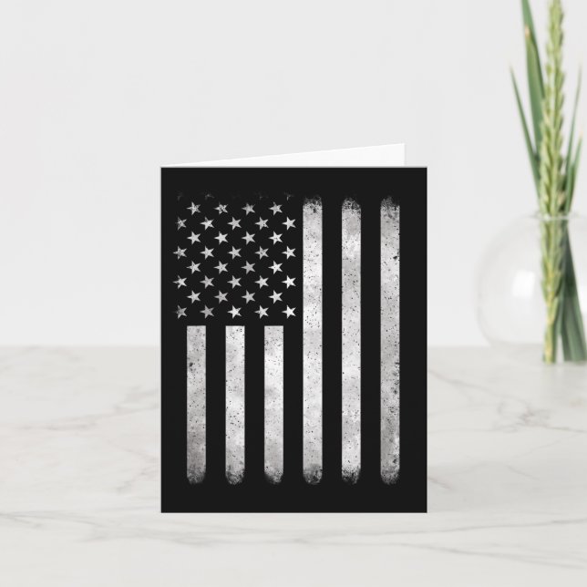 4 juli patriotiska fjärde juli USA amerikanska F Kort (Framsida)