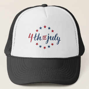 4 juli Patriotiska USA-stjärnor oberoende Keps
