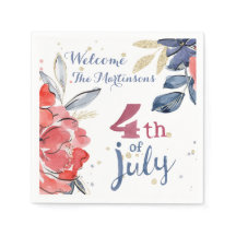 4 juli Personligen Party Snyggt