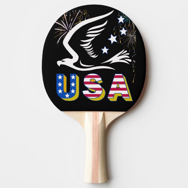 4 juli pingisracket (Framsidan)