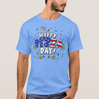 4 juli Pizza Firande Patriotic American F T Shirt