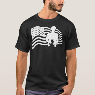 4 juli Plenarsammanträdet USA:s amerikanska Flagga T Shirt