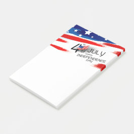 4 juli post-it block