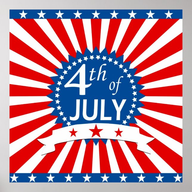 4 juli poster (Framsidan)