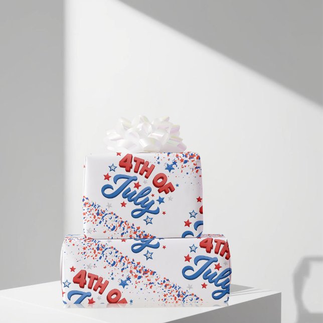 4 juli presentpapper (Skapare uppladdad)