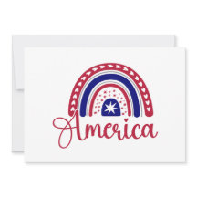 4 juli Regnbåge Amerika