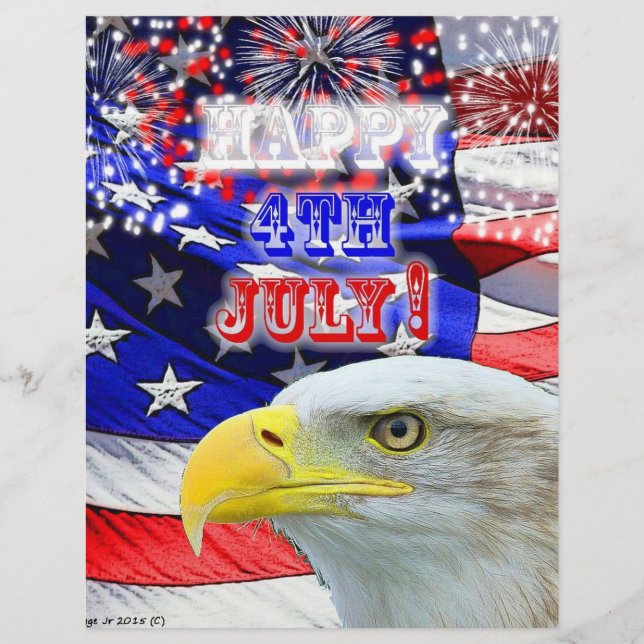 4 juli reklamblad (Framsidan)