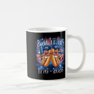 4 juli Rolig Hotdog 250-årsjubileum USA Kaffemugg