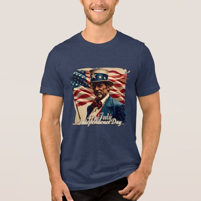 4 juli – Självständighetens Ande T Shirt (Framsida)