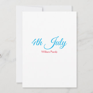 4 juli självständighetsdag anpassa namn text inbjudningar