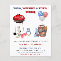 4 juli självständighetsdag baby shower