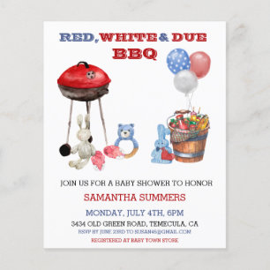 4 juli självständighetsdag baby shower