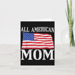 4 juli självständighetsdag helt amerikansk mamma kort
