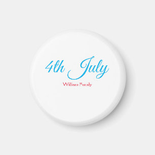 4 juli självständighetsdag lägg till namn text anp magnet