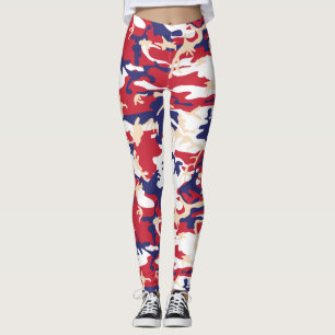 4 juli, självständighetsdagen, kamouflagebeige leggings