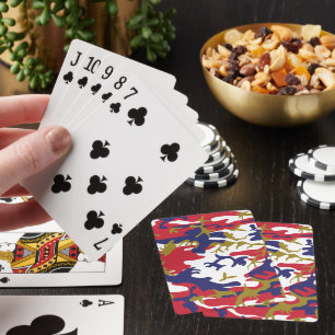 4 juli, självständighetsdagen, Kamouflageguld Casinokort