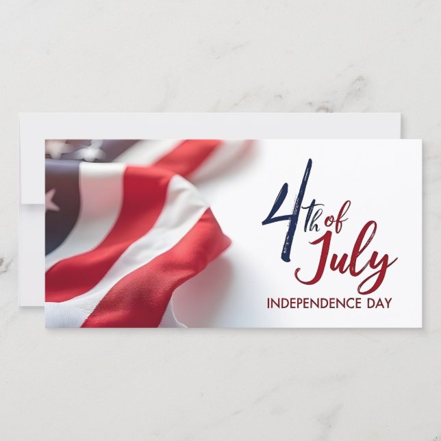 4 juli självständighetsdagen patriotisk design (Framsida)