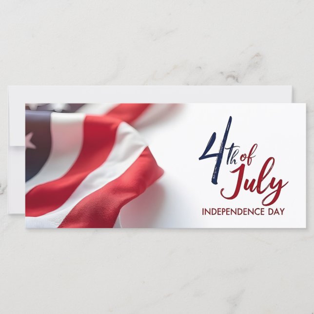 4 juli självständighetsdagen Patriotisk design (Framsida)