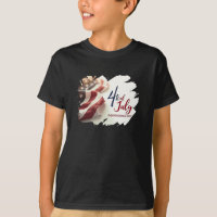 4 juli självständighetsdagen patriotisk design