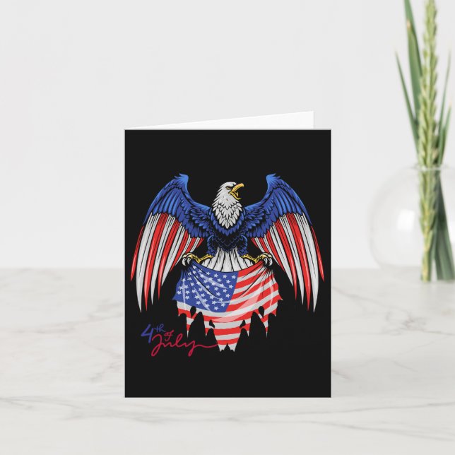 4 juli-skjortor - Patriotiska skjortor - Amerikans Kort (Framsida)
