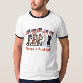 4 juli Skogsdjur T Shirt