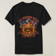 4 juli Sommar Barbecue Burger Grillning
