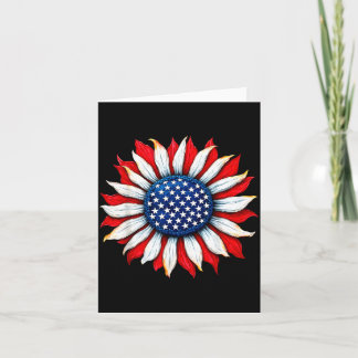 4 juli Suower Usa Amerikansk Flagga Patriotisk Kort