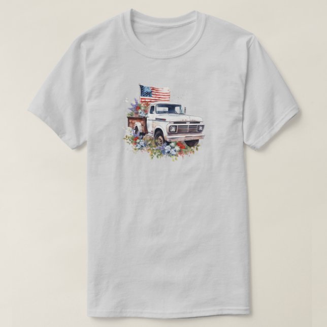 4 juli T-Shirt (Design framsida)